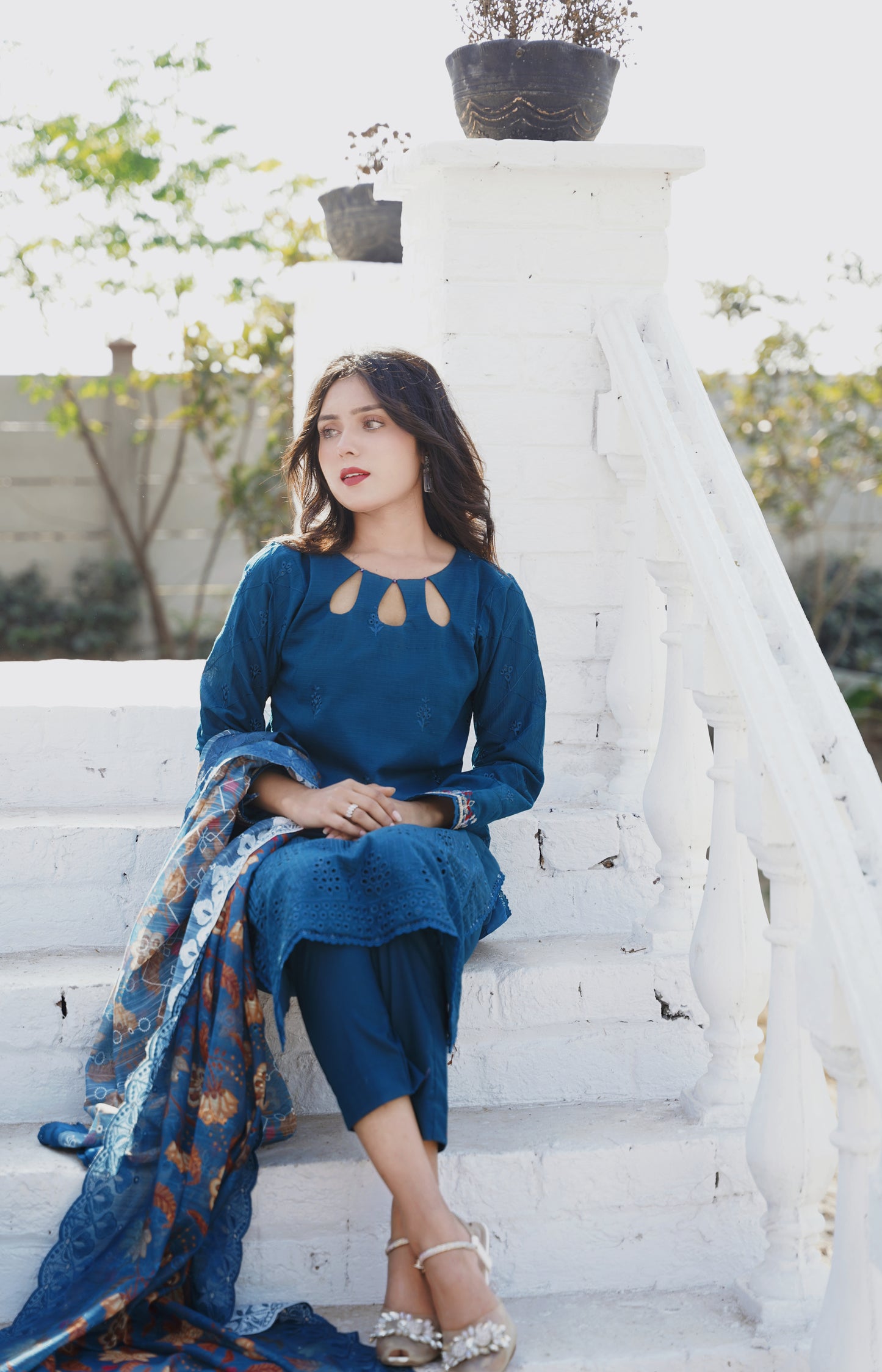 Emaan Eshaal Lawn Chiken Kari New Arrival 3Pc (Unstitched) Volume 2