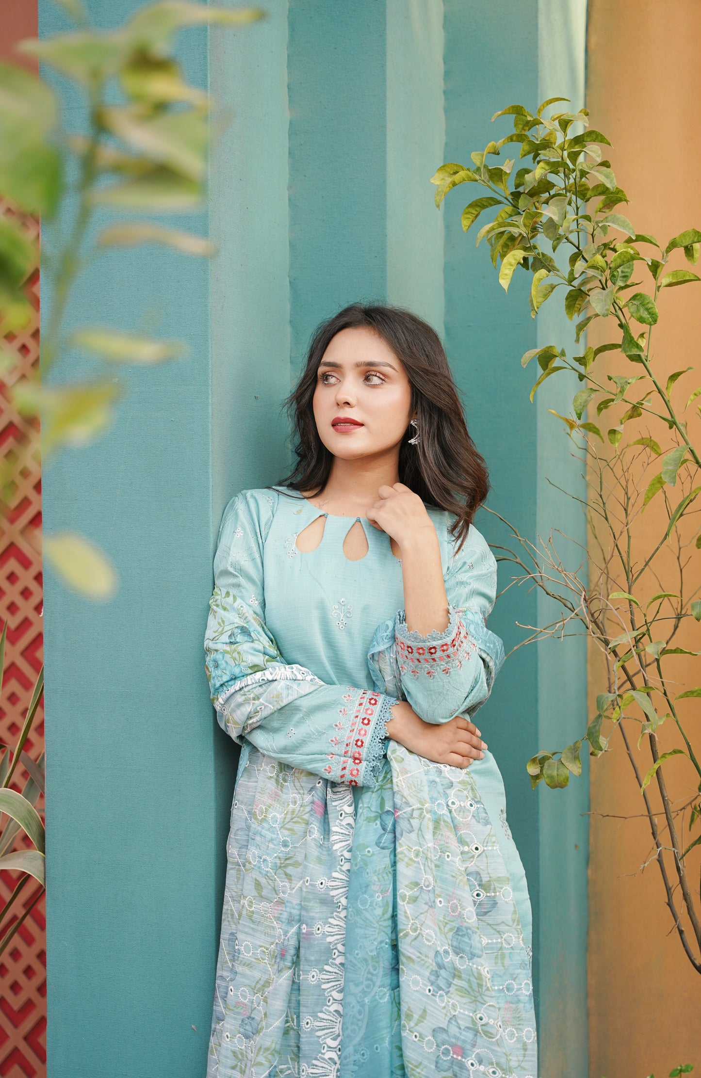 Emaan Eshaal Lawn Chiken Kari New Arrival 3Pc (Unstitched) Volume 2