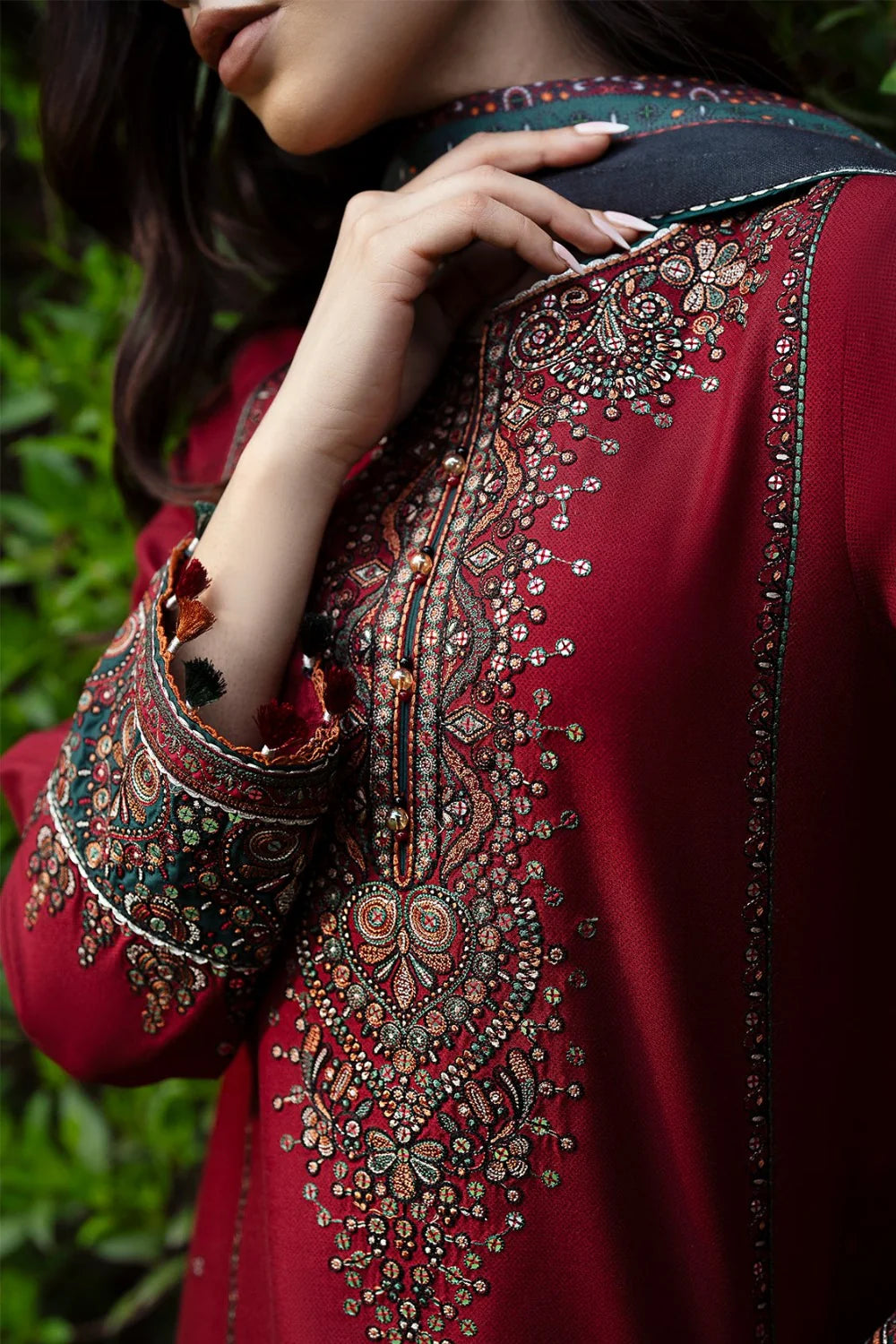 JAZMINE Lawn Unstitched Three--piece Suit