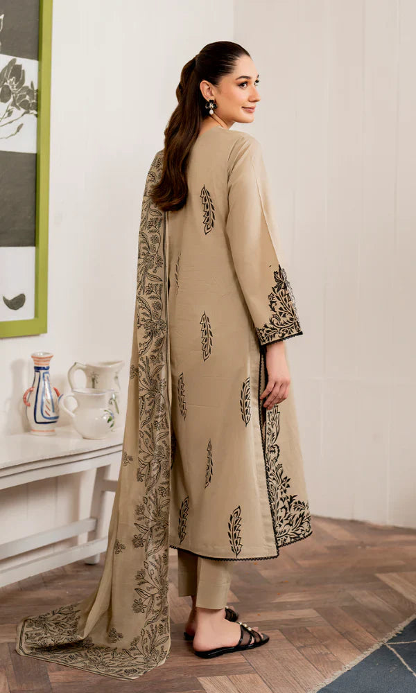 SPHR  Lawn Unstitched three-piece Suit