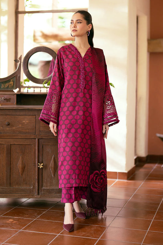 BRQ Pure Lawn New Arrival 3Pc (Unstitched)