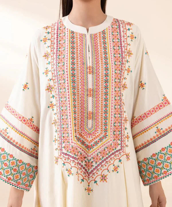 SPHR Lawn Unstitched three-piece Suit