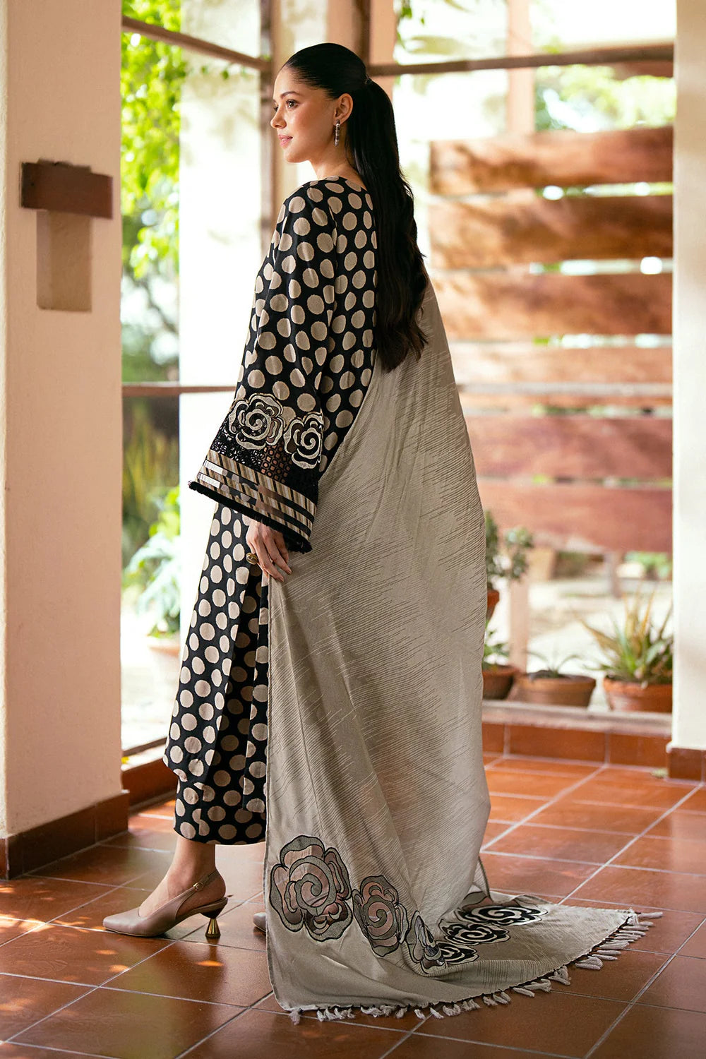 BRQ Pure Lawn New Arrival 3Pc (Unstitched)