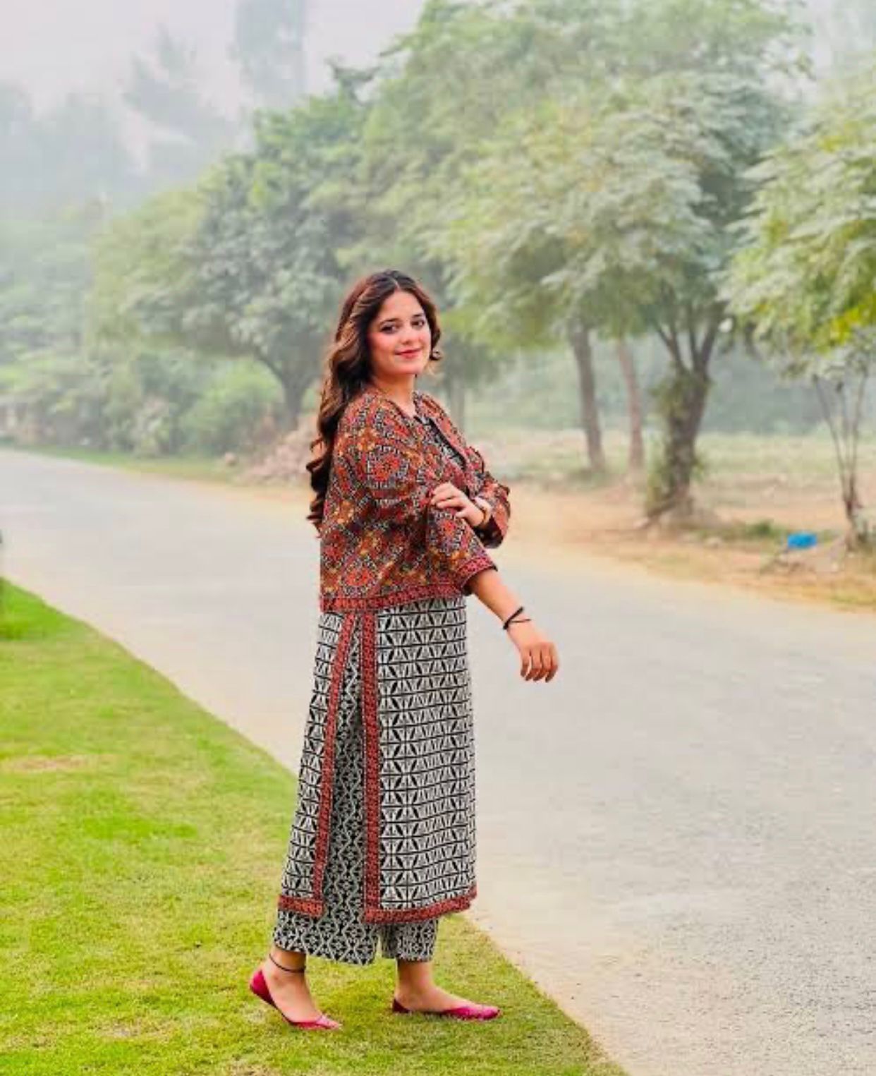 BRQ Digtal Printed 3pc Lawn
