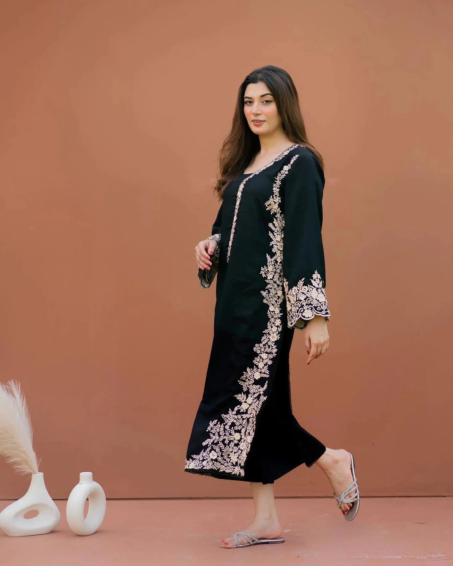 A SLING Unstitched Two-Piece Lawn Suit