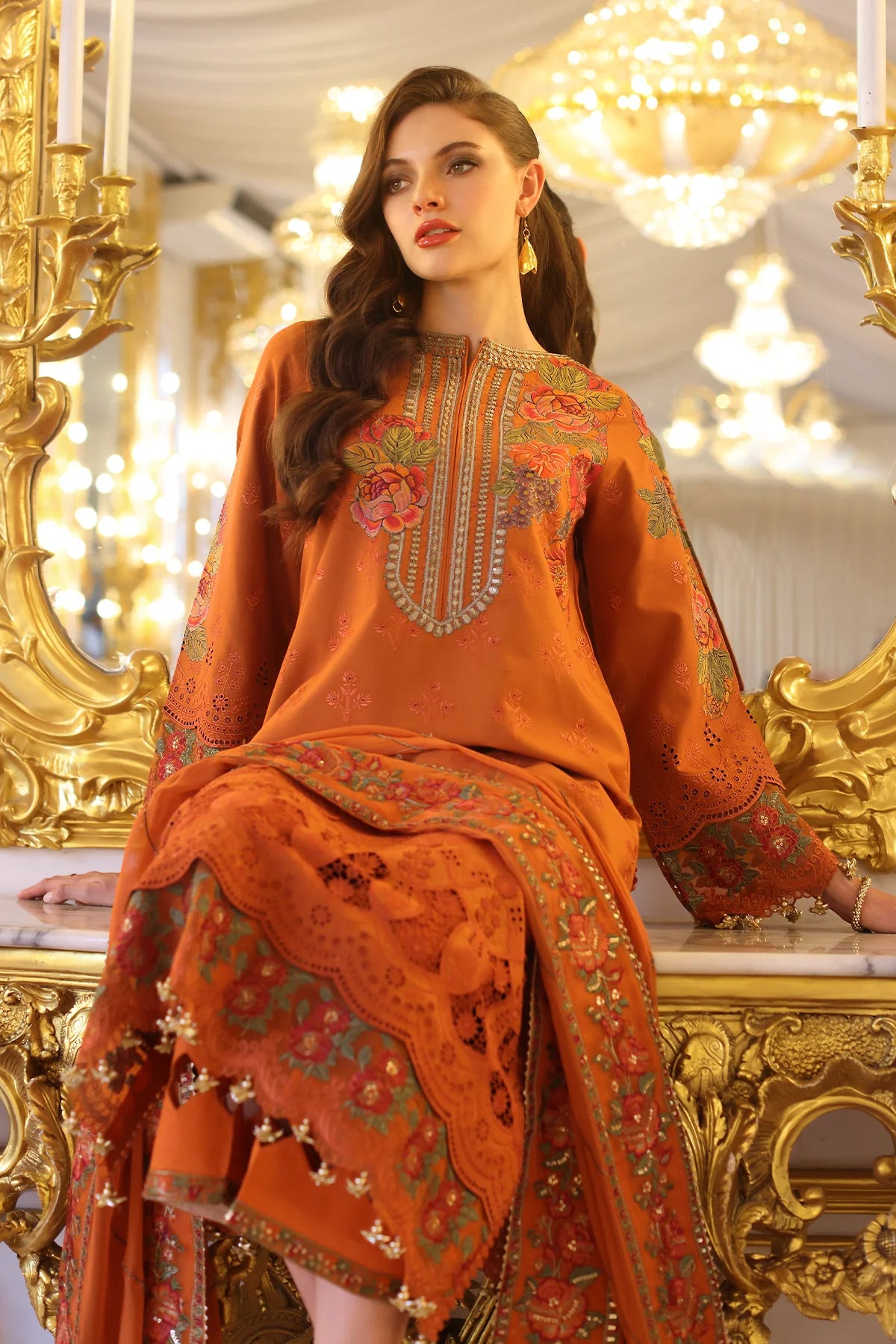 CHRZMA Lawn New Arrival 3Pc (Unstitched) Suit