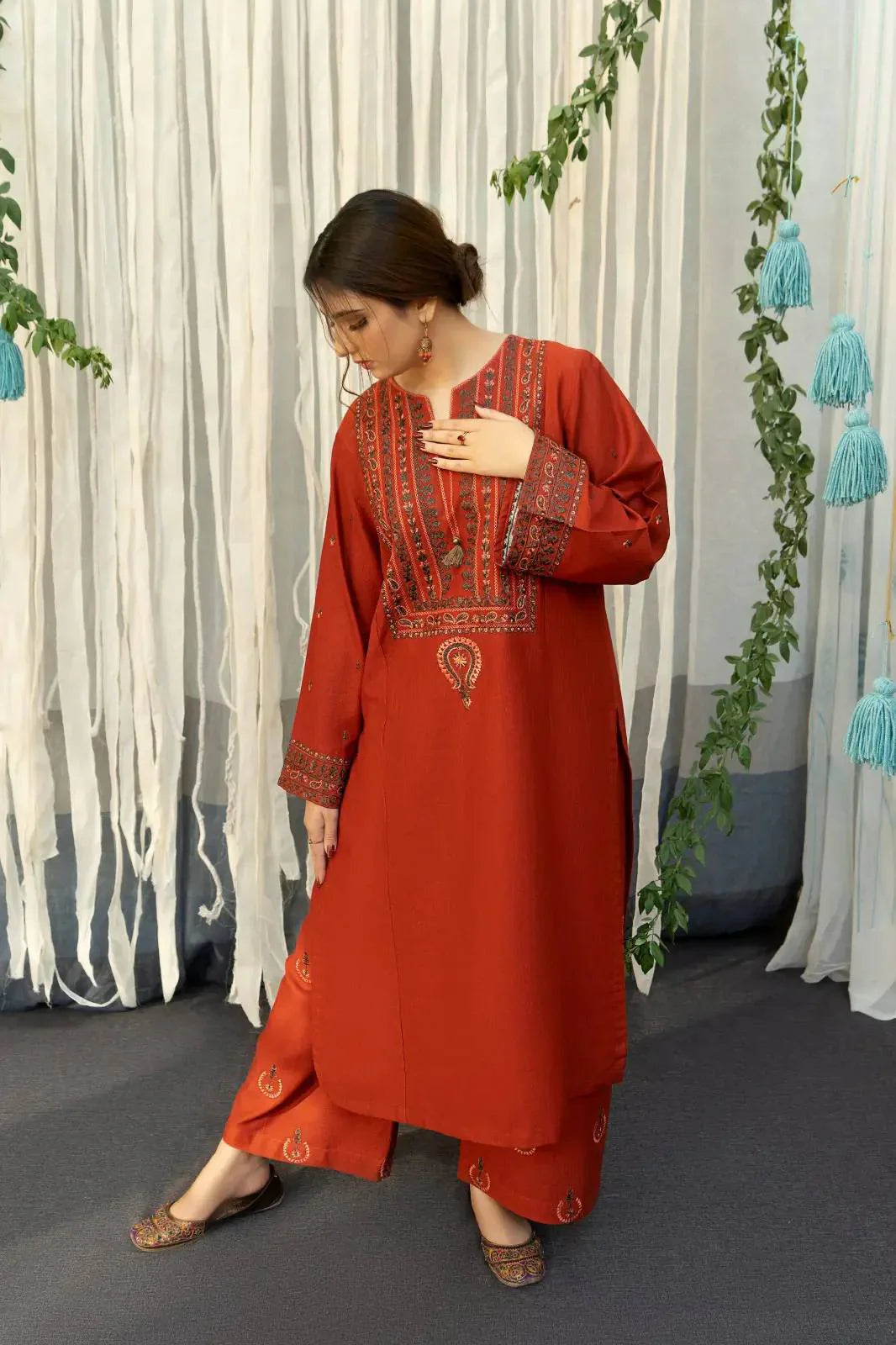 A SLING Pure Lawn New Arrival 3Pc (Unstitched)