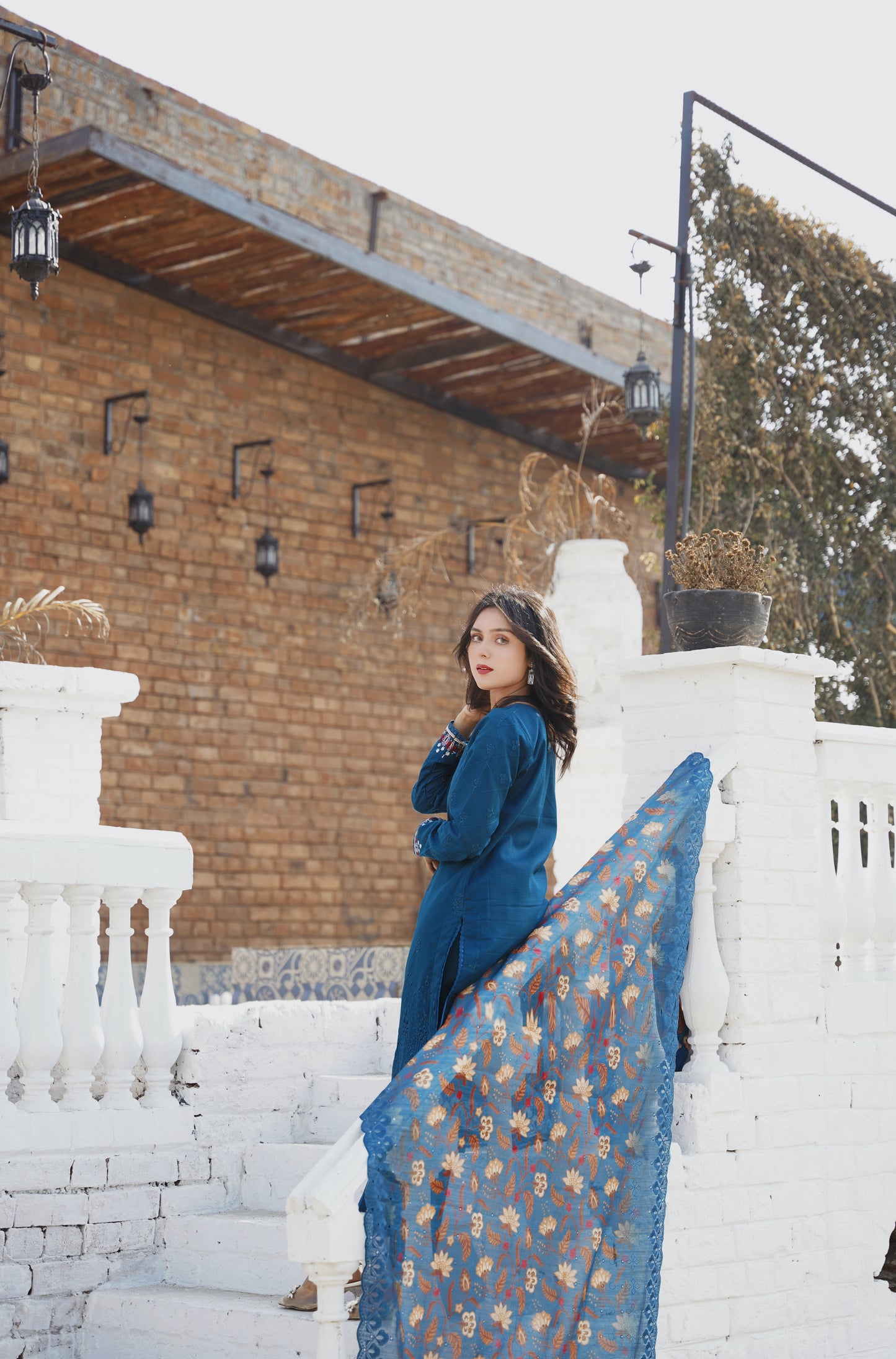 Emaan Eshaal Lawn Chiken Kari New Arrival 3Pc (Unstitched) Volume 2