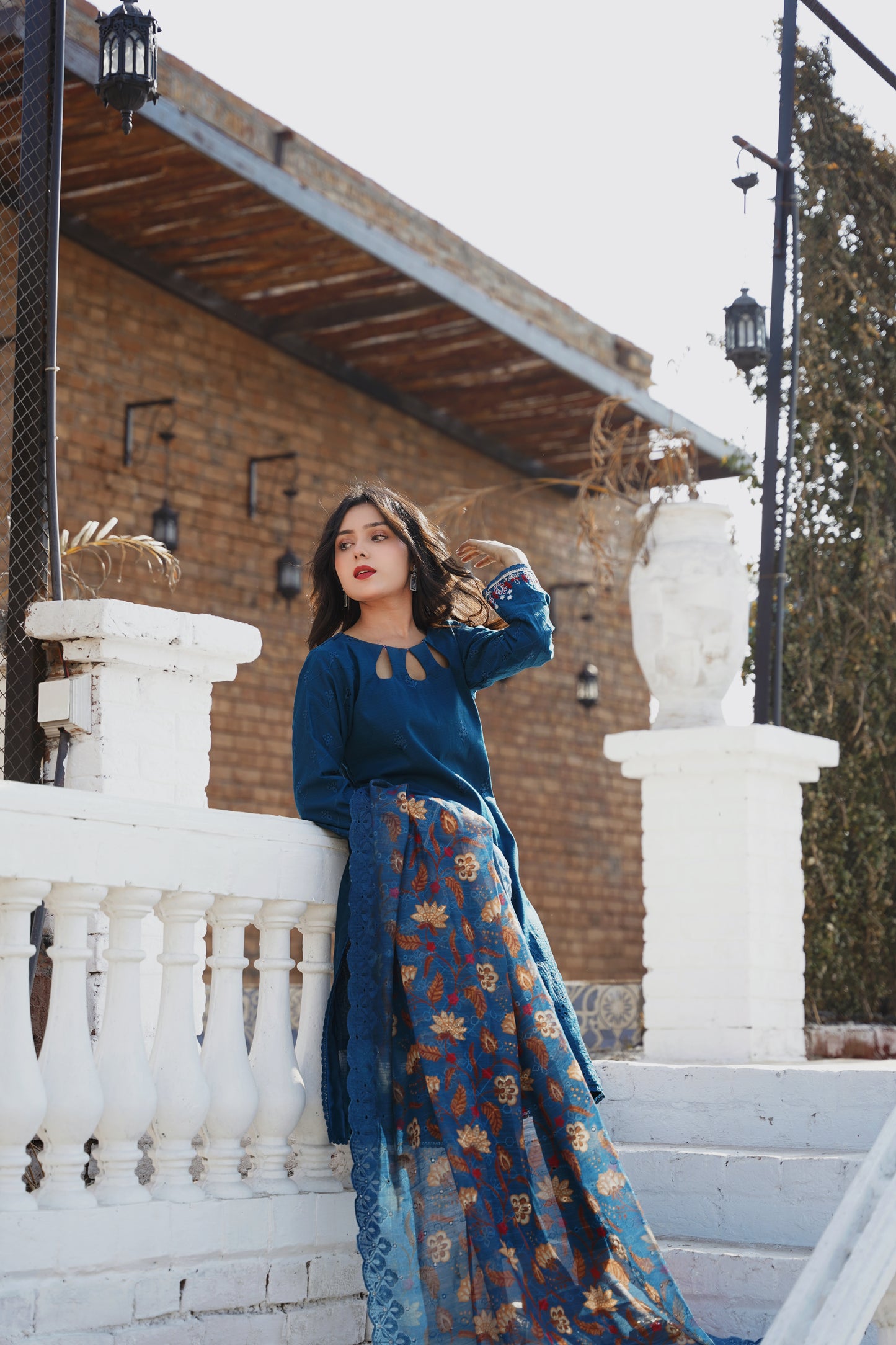 Emaan Eshaal Lawn Chiken Kari New Arrival 3Pc (Unstitched) Volume 2