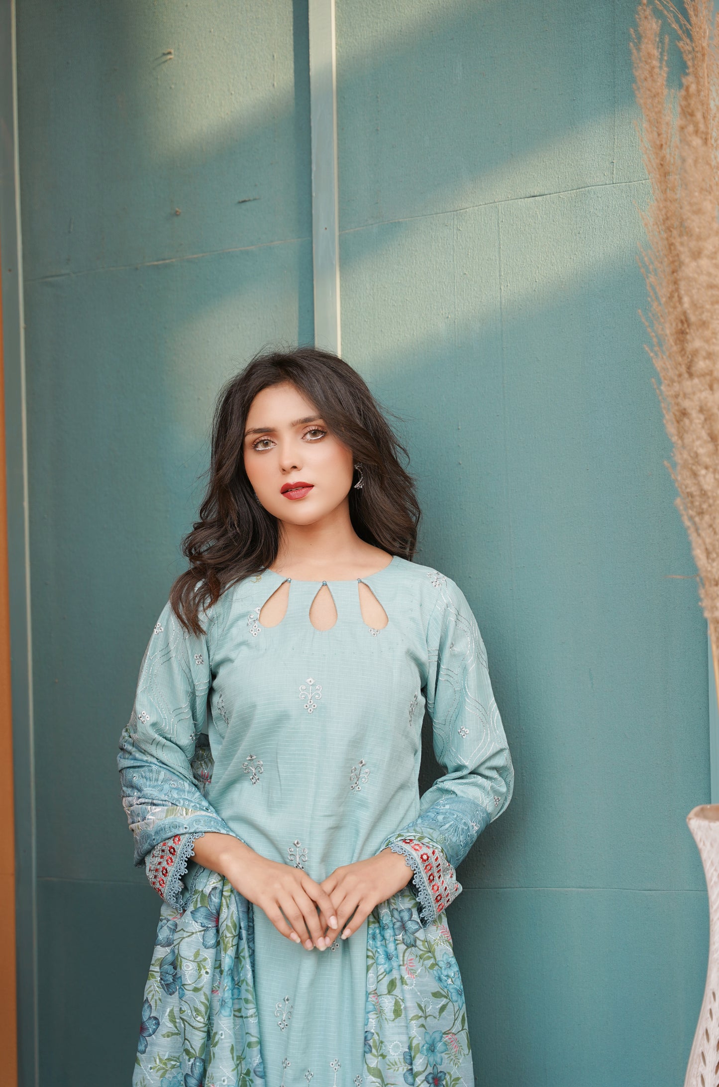 Emaan Eshaal Lawn Chiken Kari New Arrival 3Pc (Unstitched) Volume 2