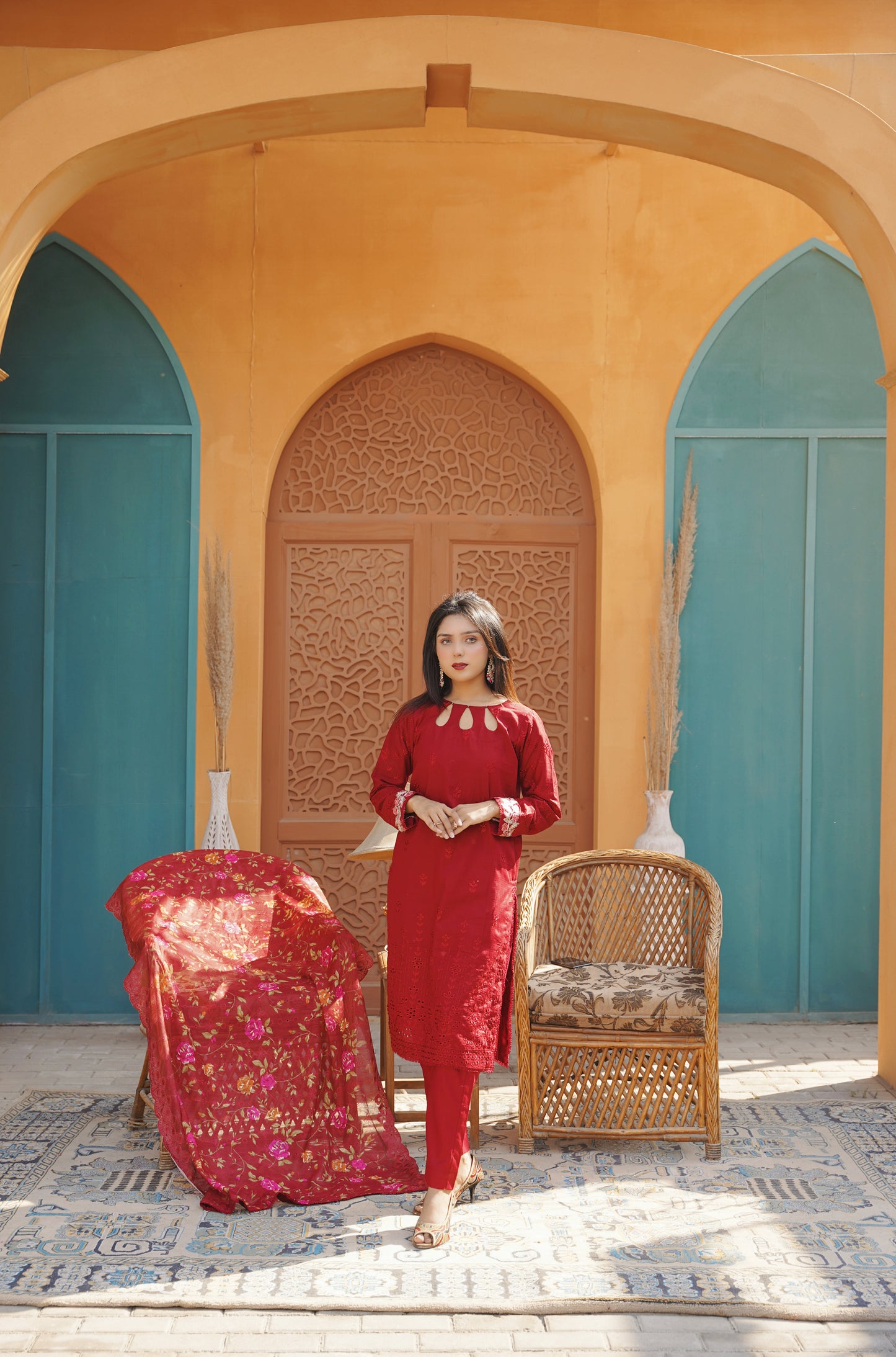 Emaan Eshaal Lawn Chiken Kari New Arrival 3Pc (Unstitched) Volume 2