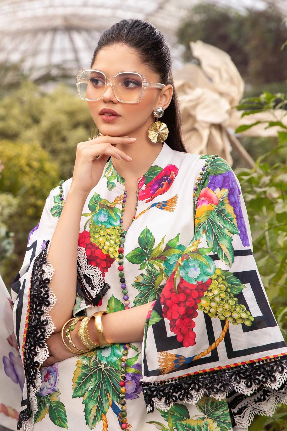 M.B  Lawn New Arrival 3Pc (Unstitched)