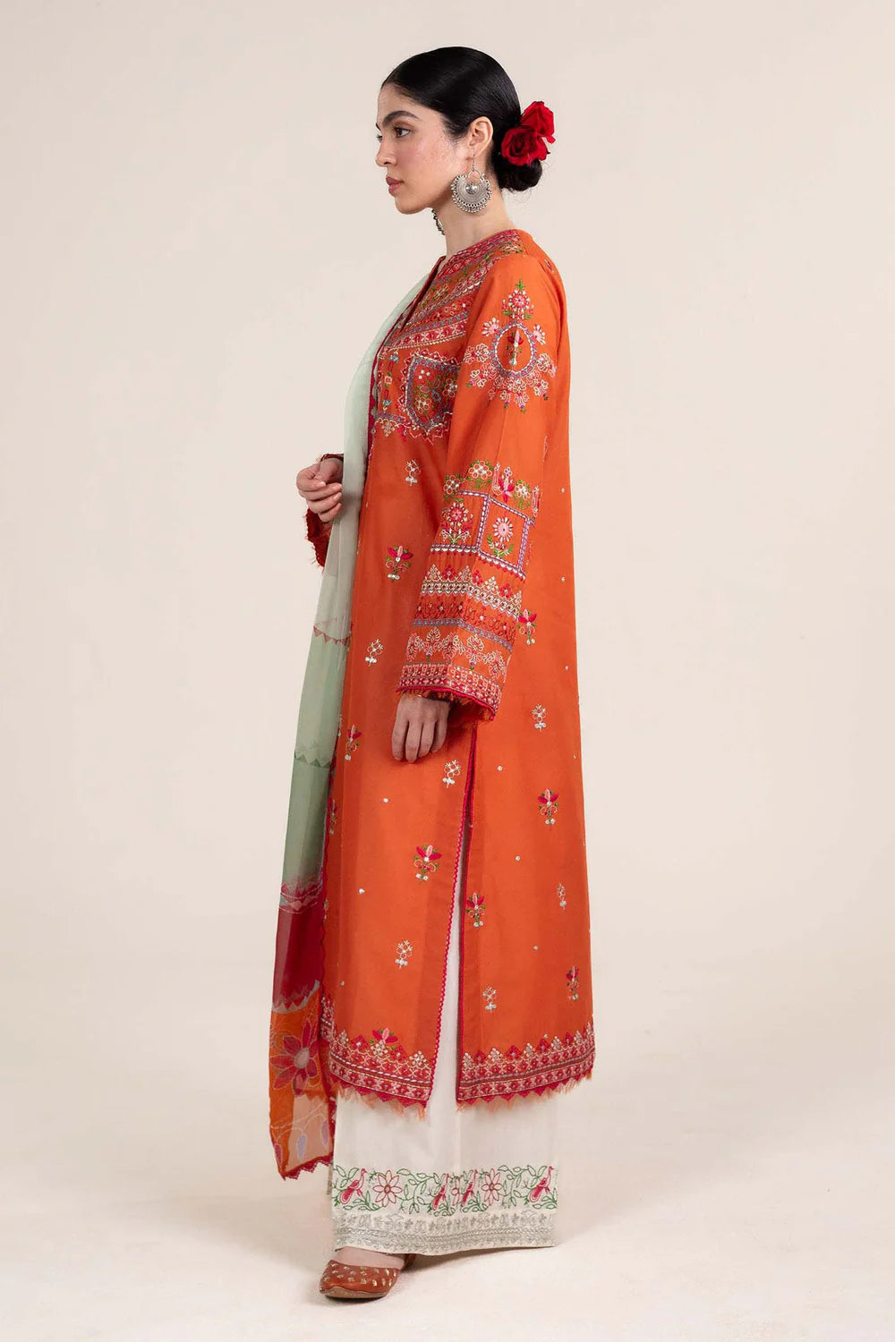 ZRA SHAH Lawn Unstitched three-piece Suit