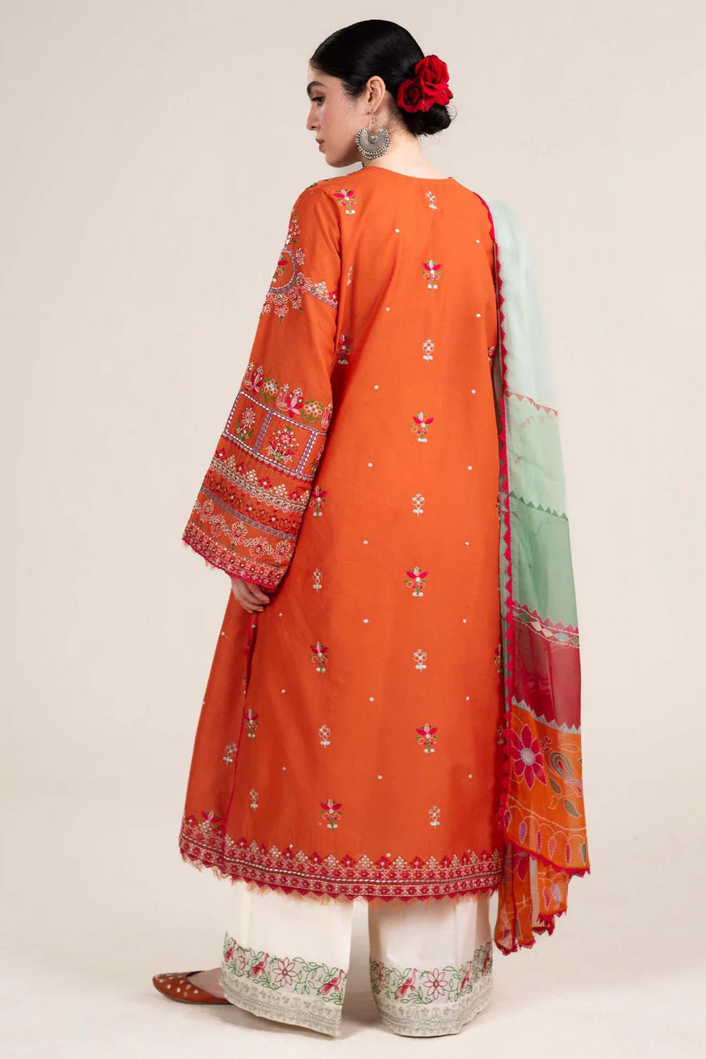 ZRA SHAH Lawn Unstitched three-piece Suit