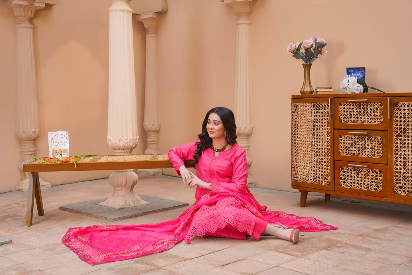 Emaan Eshaal Lawn Chiken Kari D#105