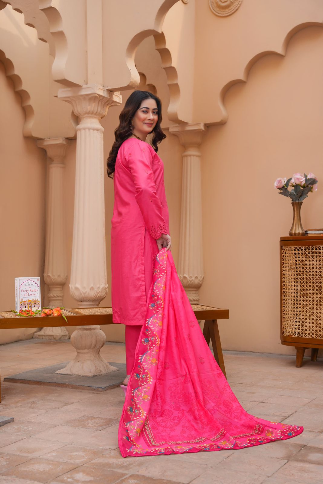 Emaan Eshaal Lawn Chiken Kari D#105