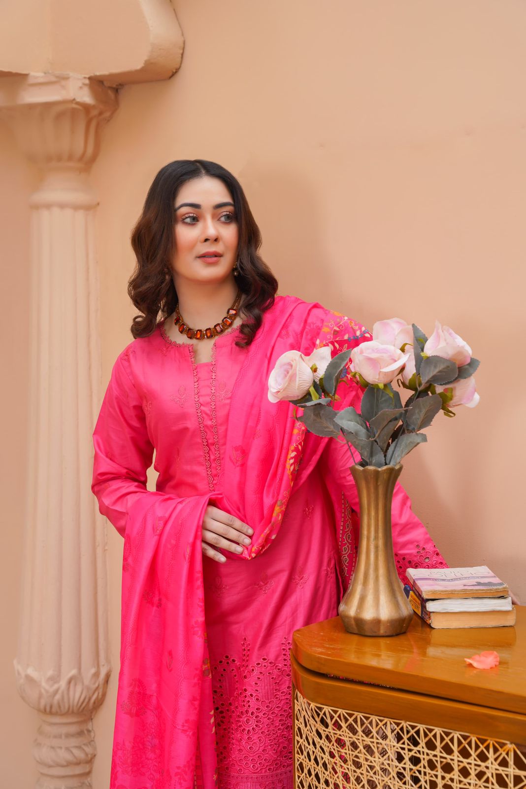 Emaan Eshaal Lawn Chiken Kari D#105