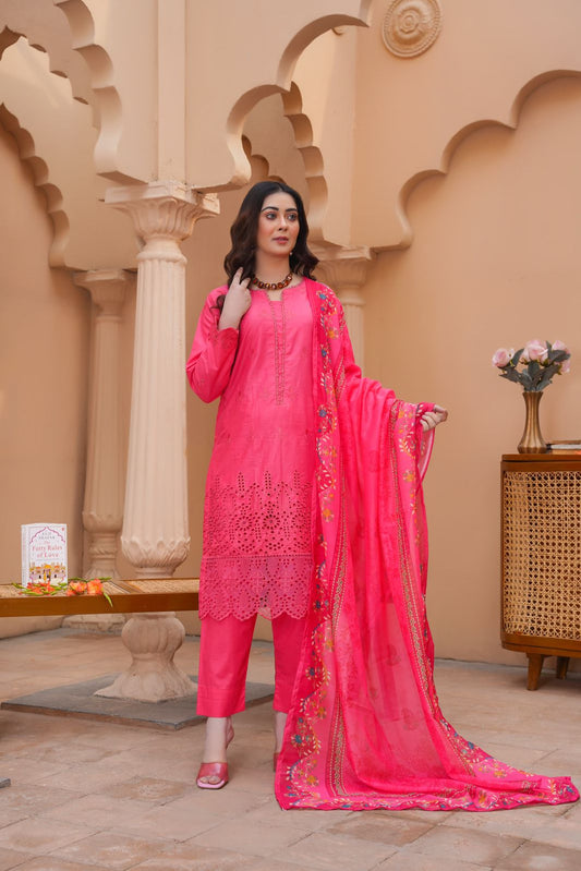 Emaan Eshaal Lawn Chiken Kari D#105