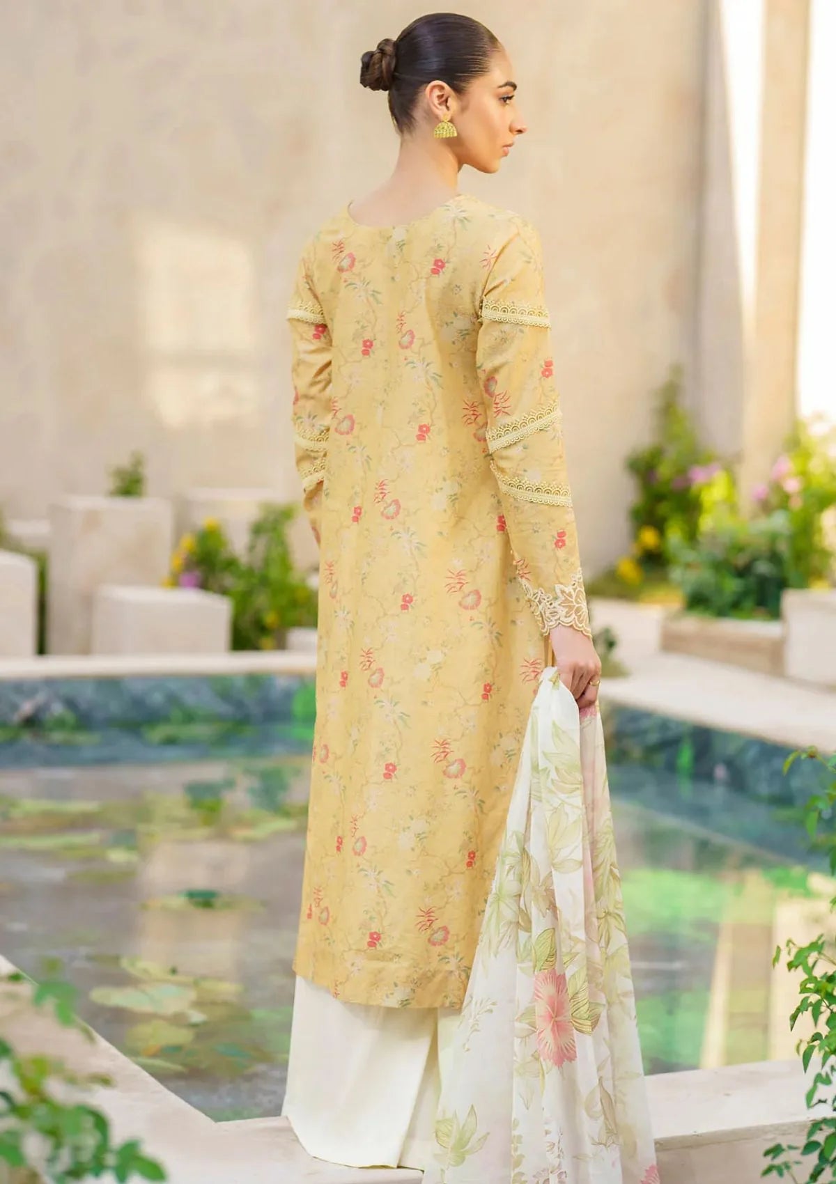 BRQ Digtal Printed 3pc Lawn